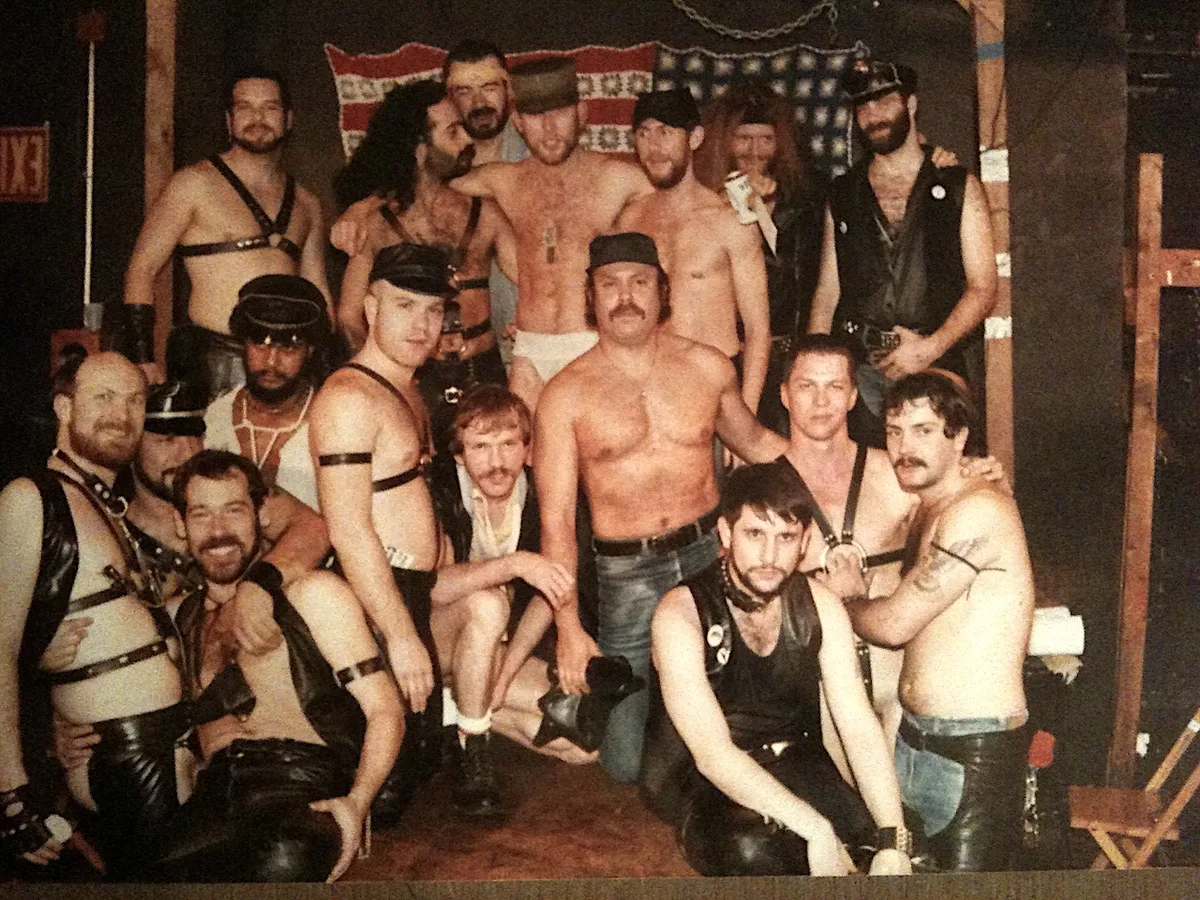 The Mineshaft crew, New York, 1976